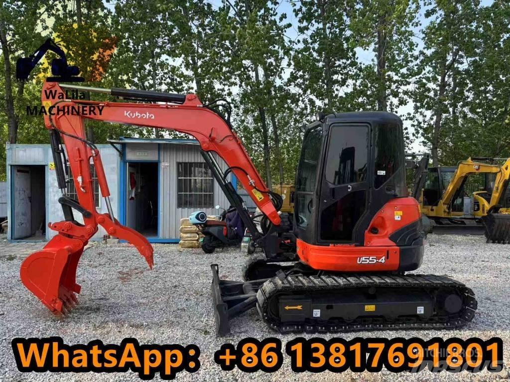 Kubota U 55-4 小型挖土機/掘鑿機<7t(小型挖掘機)