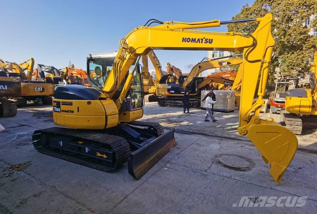 Komatsu PC 78 US-6 中型挖土機/掘鑿機/挖掘機 7t-12t