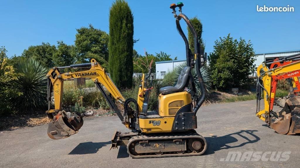 Yanmar SV 08-1D 小型挖土機/掘鑿機<7t(小型挖掘機)