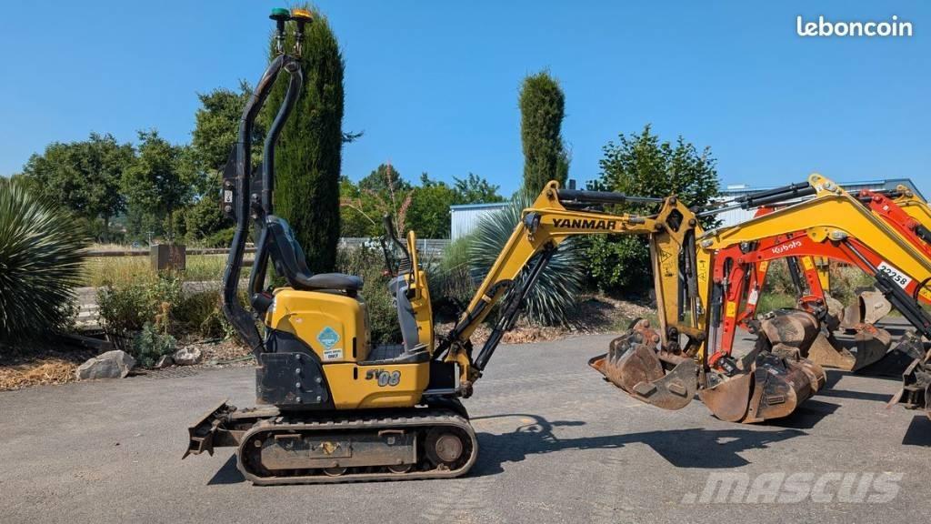 Yanmar SV 08-1D 小型挖土機/掘鑿機<7t(小型挖掘機)