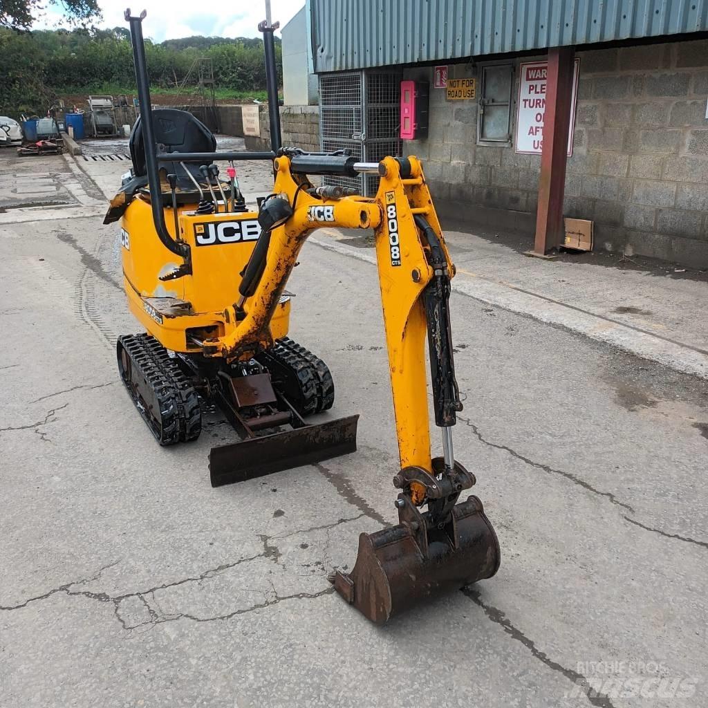 JCB 8008 CTS 小型挖土機/掘鑿機<7t(小型挖掘機)