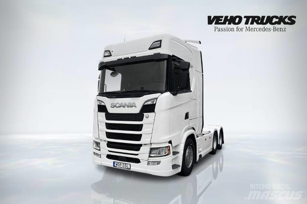 Scania S 580 6x2 曳引機組件