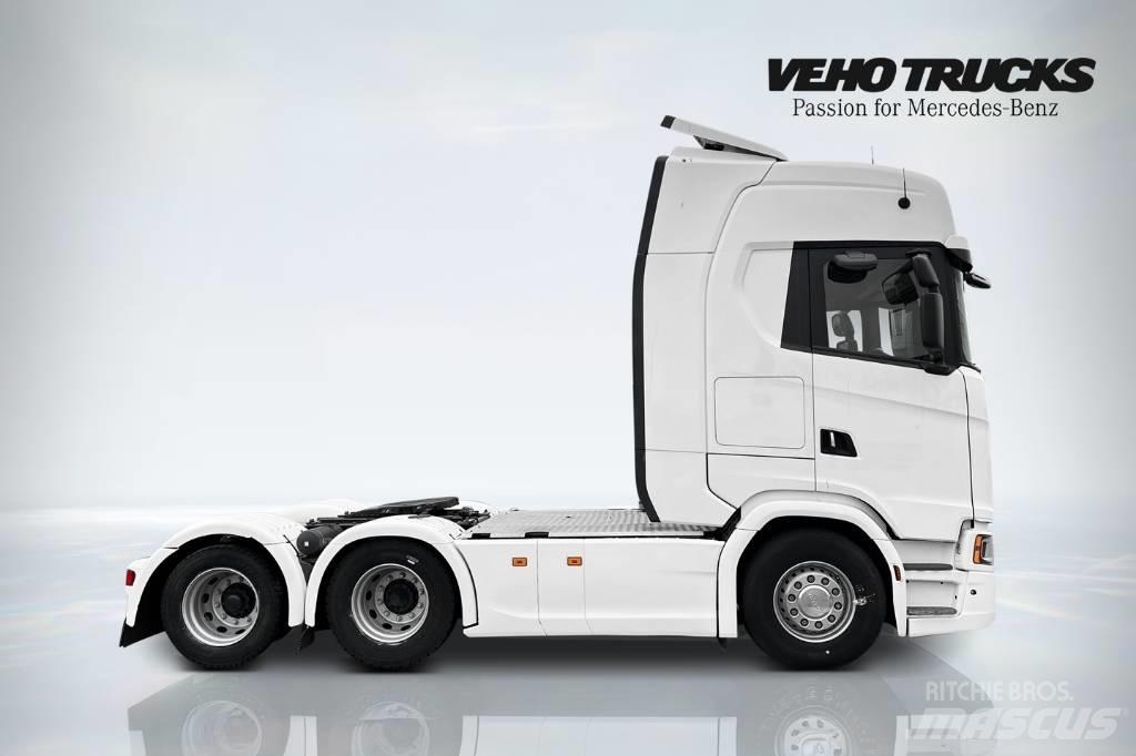 Scania S 580 6x2 曳引機組件