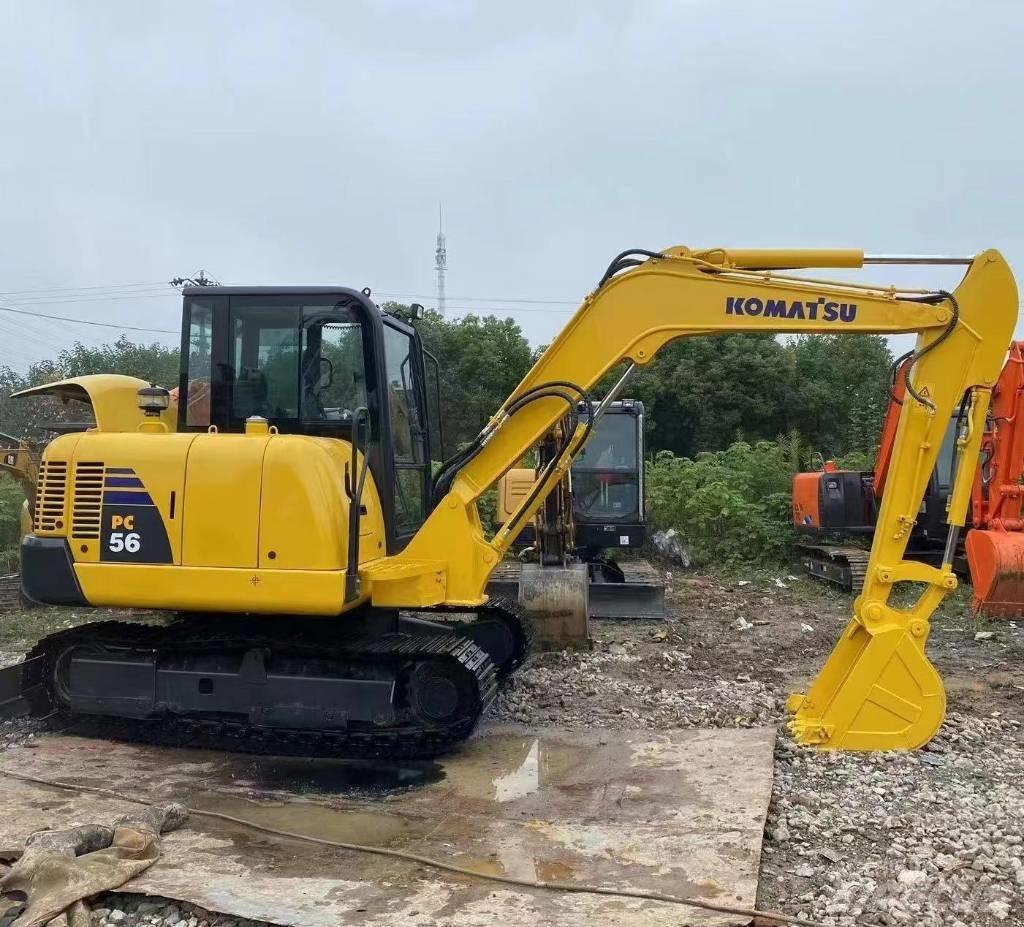 Komatsu PC 56-7 小型挖土機/掘鑿機<7t(小型挖掘機)