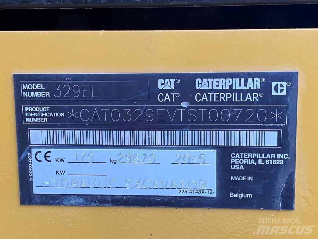 CAT 329 EL 履帶式 挖土機/掘鑿機/挖掘機
