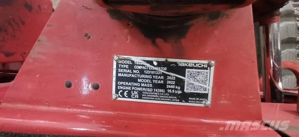 Takeuchi TB 325 R 小型挖土機/掘鑿機<7t(小型挖掘機)