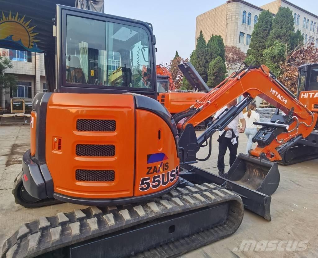 Hitachi ZX55 USR 小型挖土機/掘鑿機<7t(小型挖掘機)