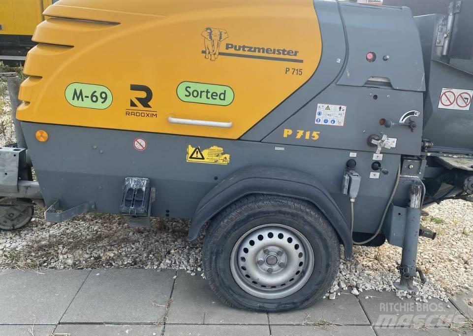 Putzmeister P 715 TD 混凝土泵浦