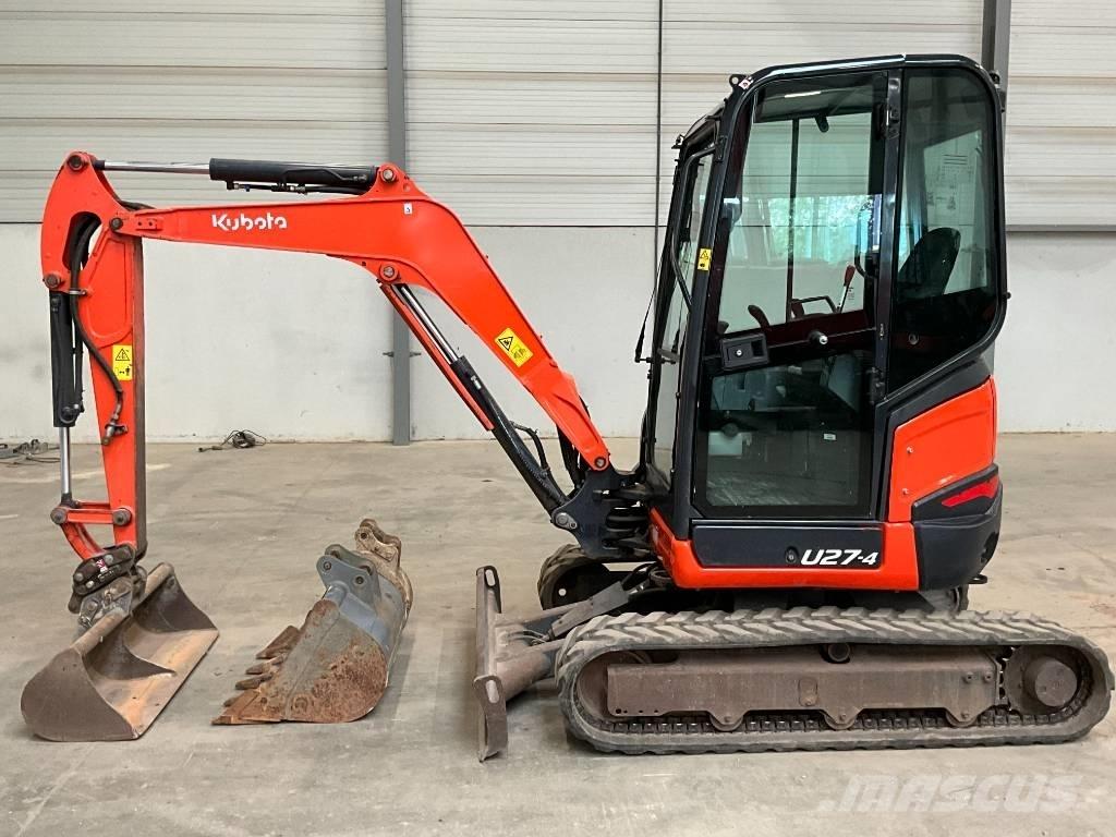 Kubota U 27-4 小型挖土機/掘鑿機<7t(小型挖掘機)