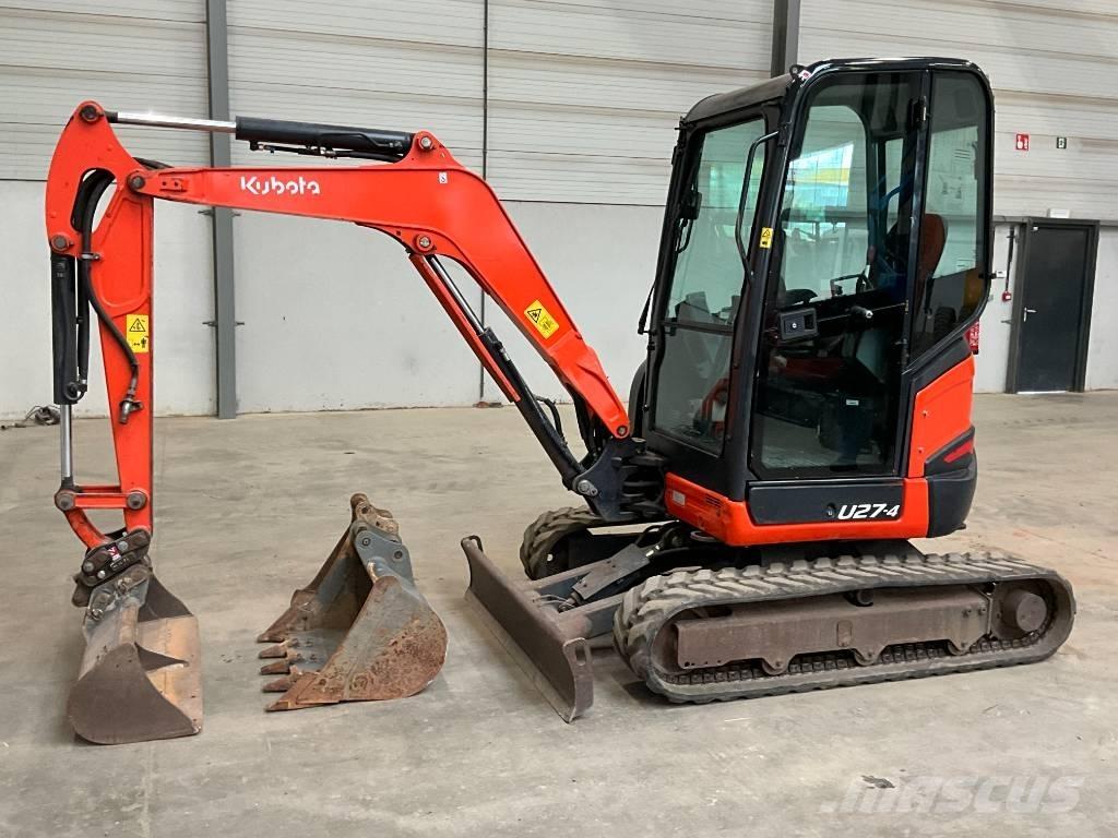 Kubota U 27-4 小型挖土機/掘鑿機<7t(小型挖掘機)