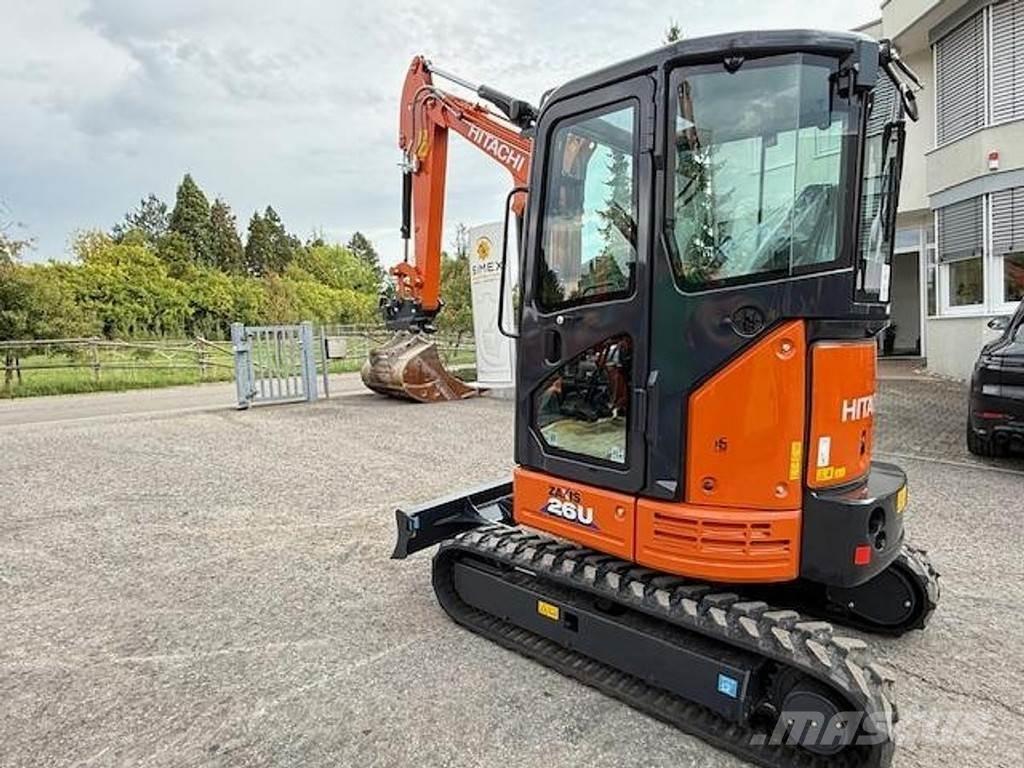 Hitachi ZX26 U-6 小型挖土機/掘鑿機<7t(小型挖掘機)