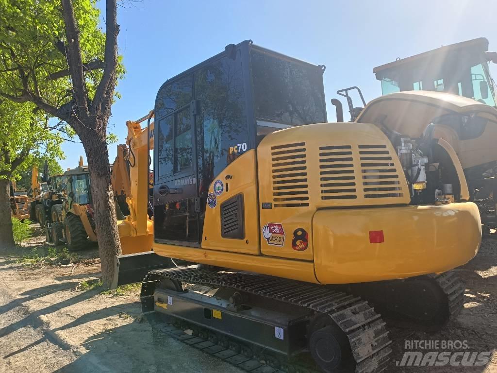 Komatsu PC 70 小型挖土機/掘鑿機<7t(小型挖掘機)
