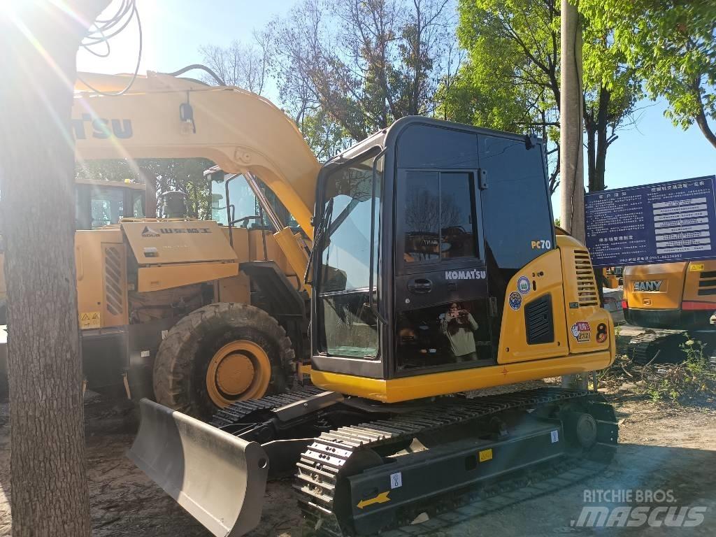Komatsu PC 70 小型挖土機/掘鑿機<7t(小型挖掘機)