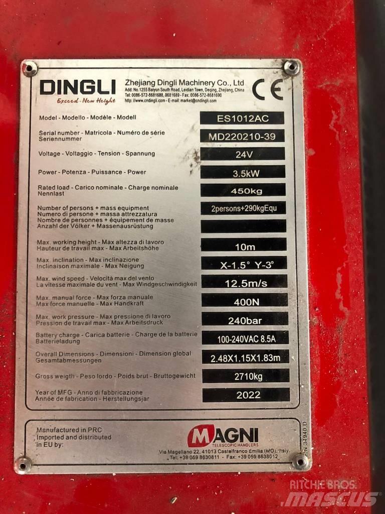 Magni ES 1012 AC 剪式升降機