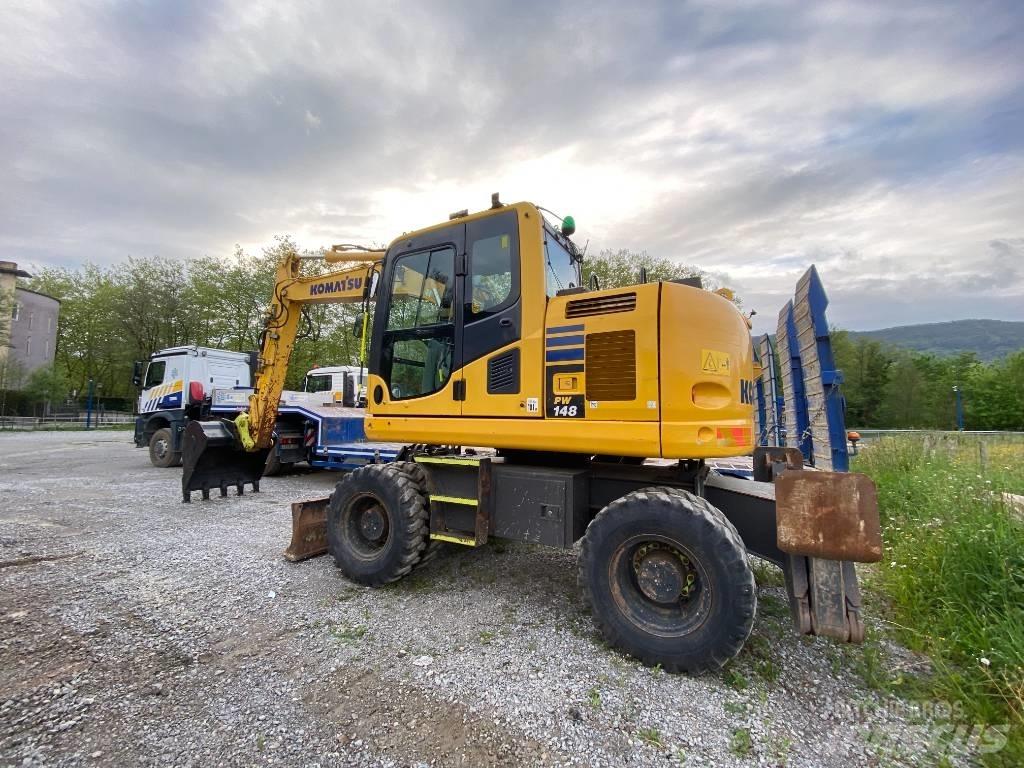 Komatsu PW 148 旋轉式挖土機/掘鑿機/挖掘機