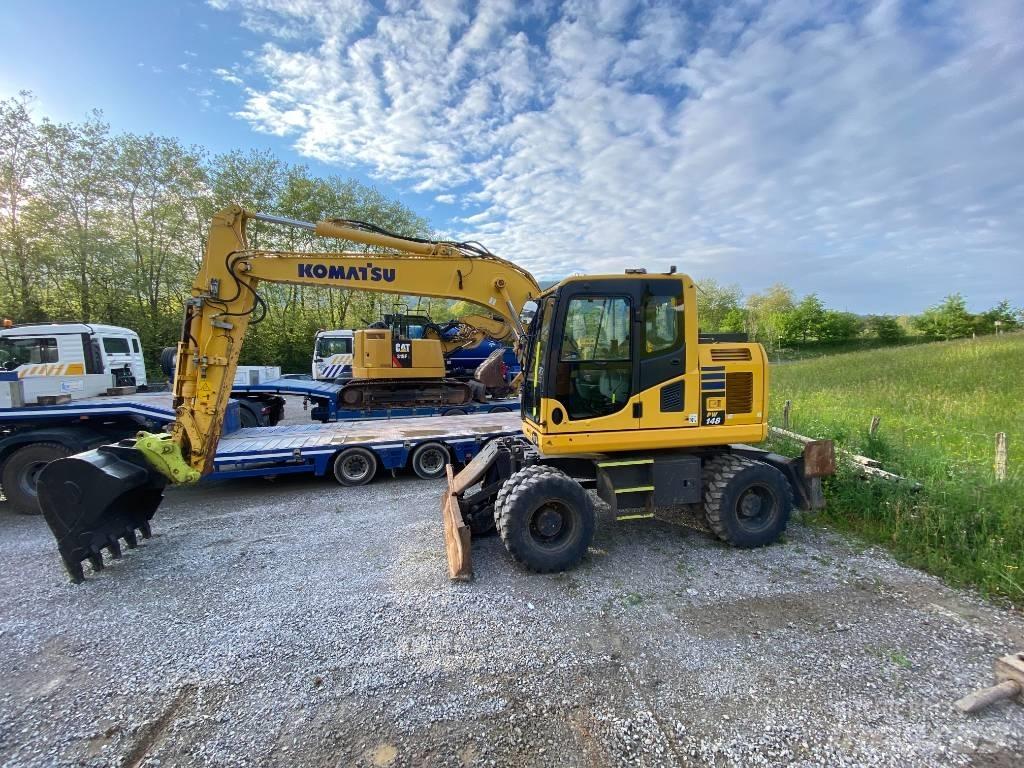 Komatsu PW 148 旋轉式挖土機/掘鑿機/挖掘機