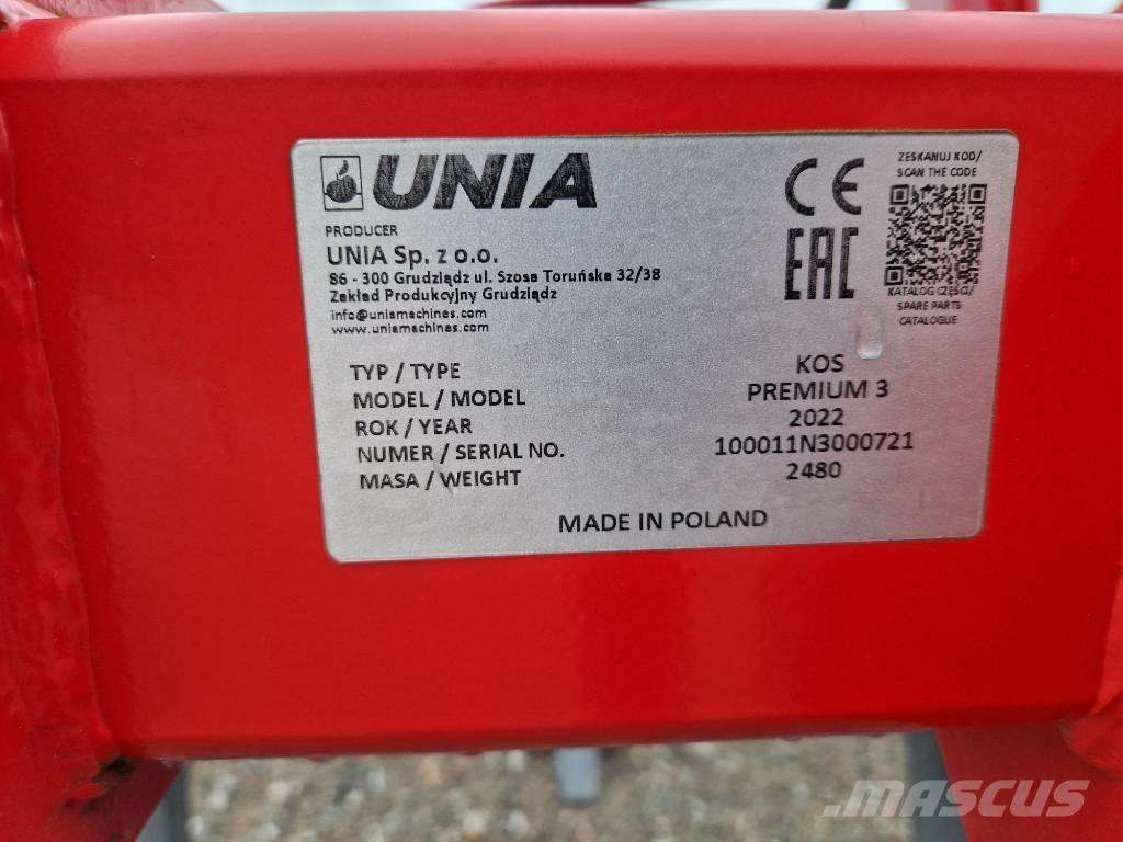 Unia KOS Premium 3 中耕管理機