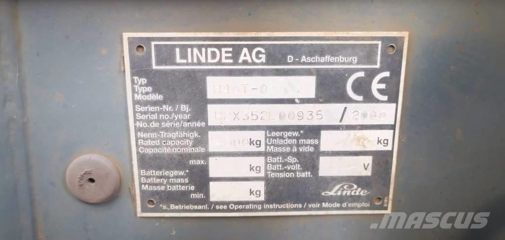 Linde H40T-01 液化石油氣LPG卡車