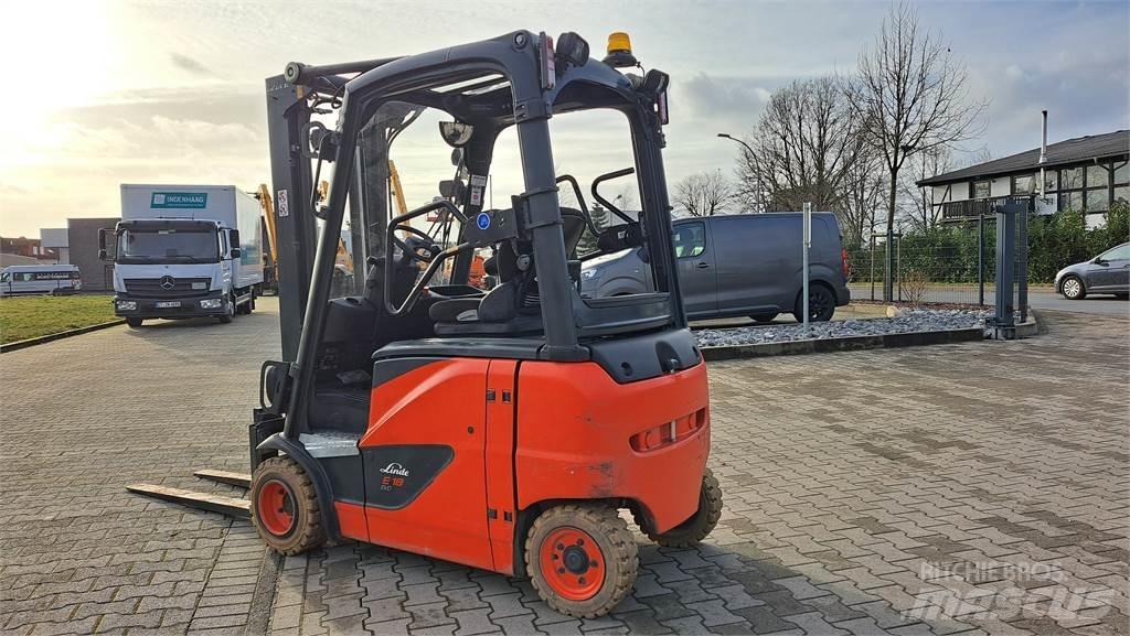 Linde E18PH-02 電動堆高機