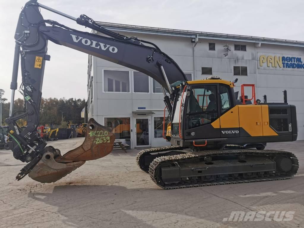 Volvo EC 220 EL 履帶式 挖土機/掘鑿機/挖掘機