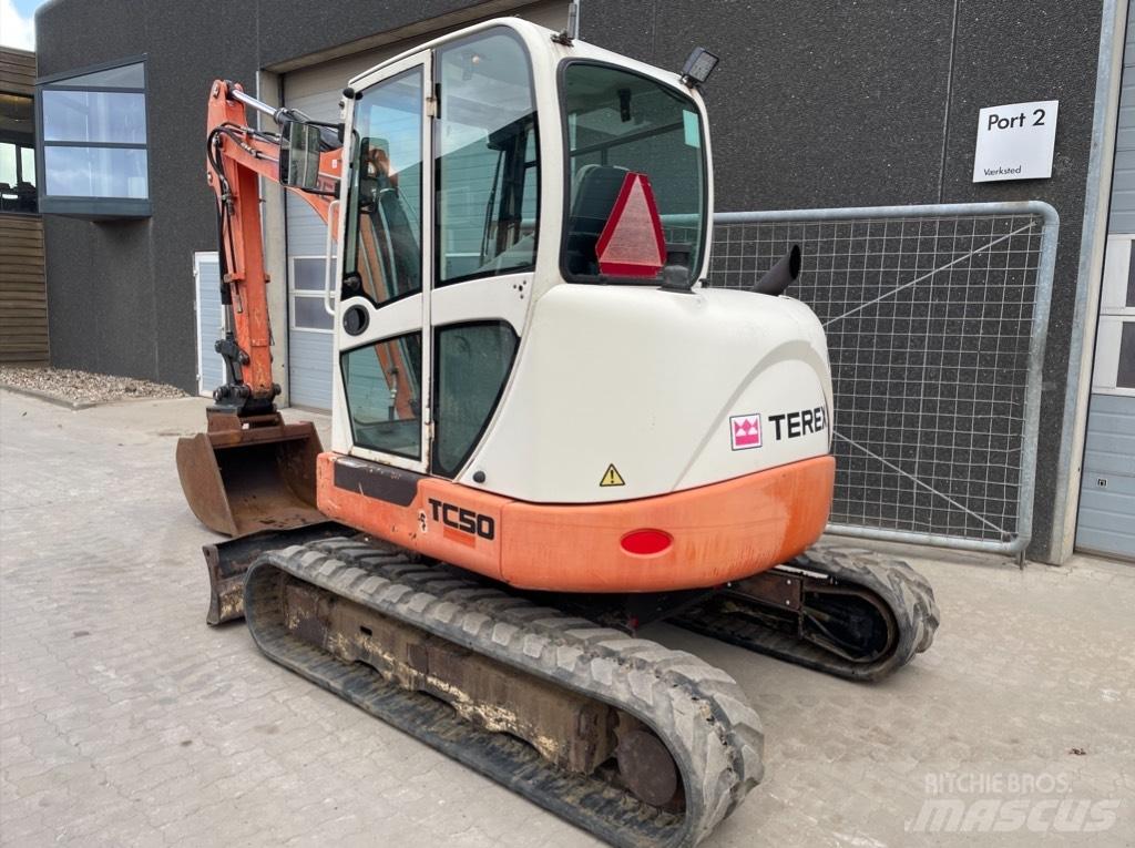 Terex TC50 小型挖土機/掘鑿機<7t(小型挖掘機)