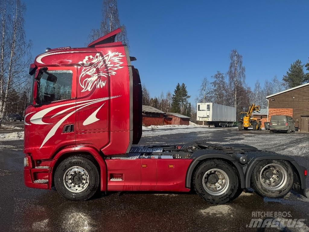 Scania S540 6x2 曳引機組件