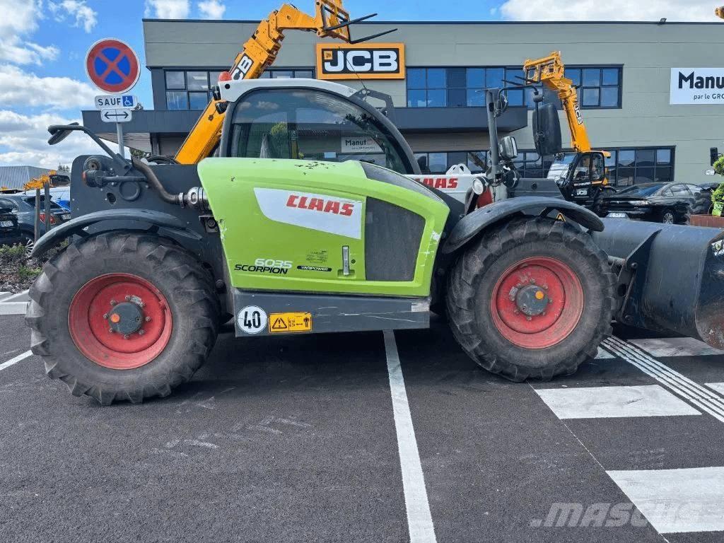 CLAAS Scorpion 6035 農業用伸縮臂裝載機