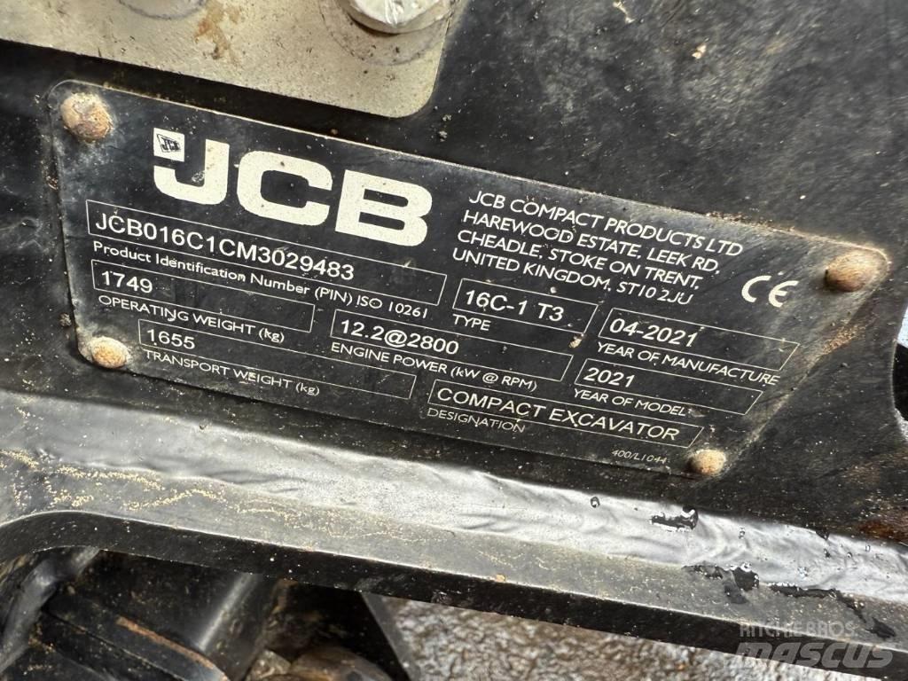 JCB 16 C-1 小型挖土機/掘鑿機<7t(小型挖掘機)