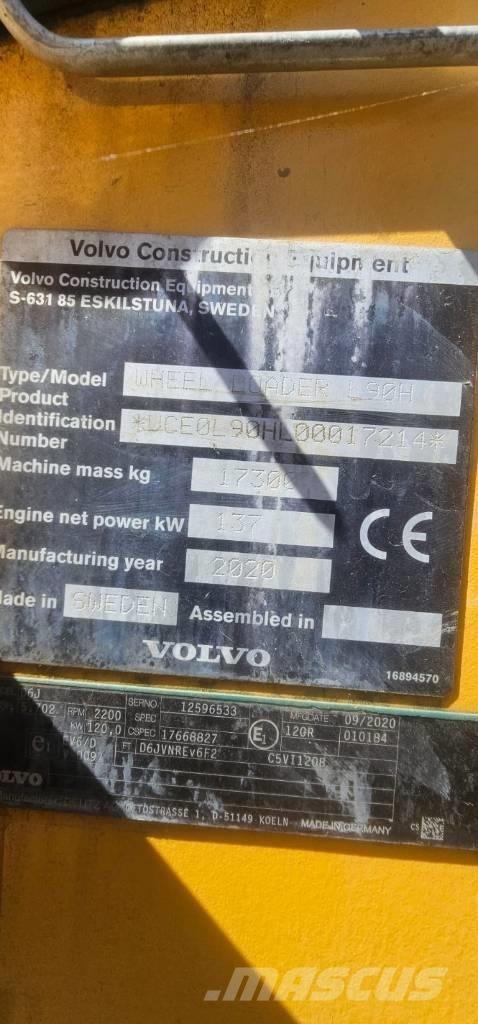 Volvo L 90 H 輪胎式裝載機