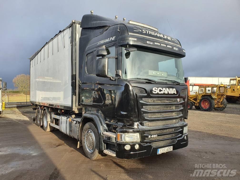 Scania R 490 碎木貨車