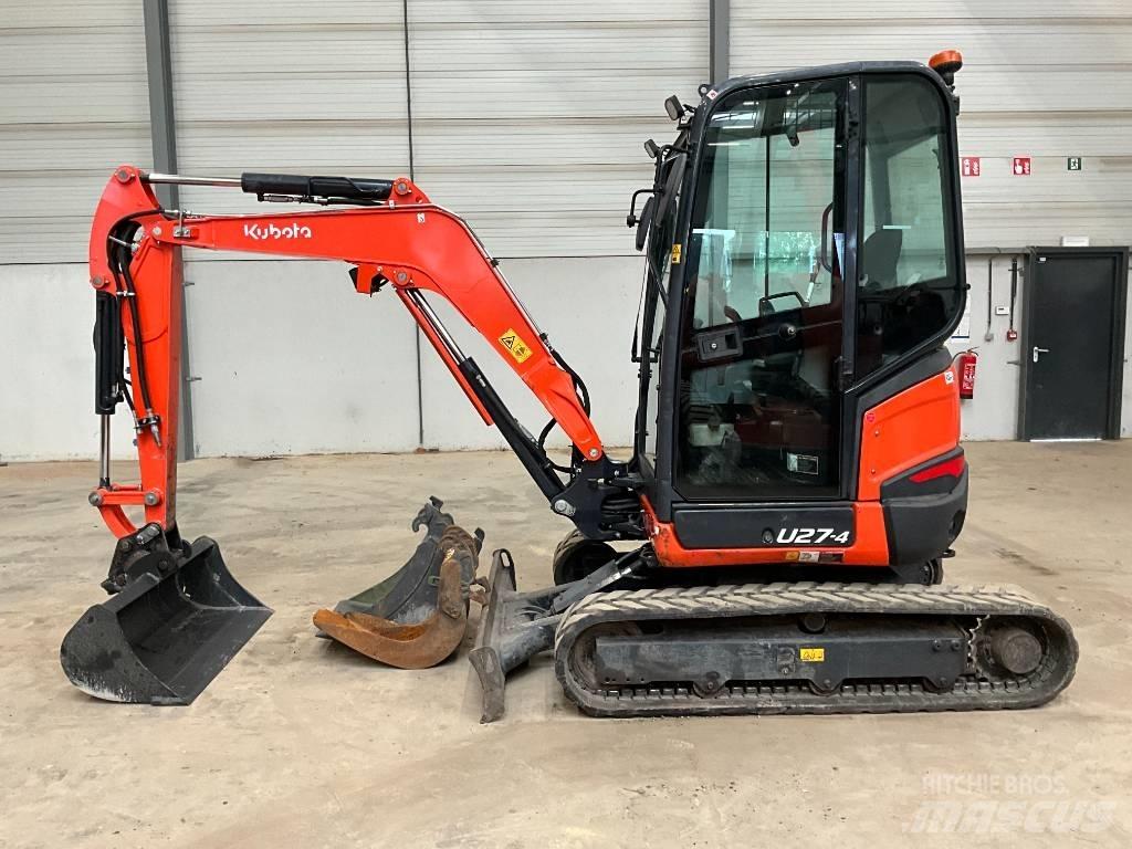 Kubota U 27-4 HI 小型挖土機/掘鑿機<7t(小型挖掘機)