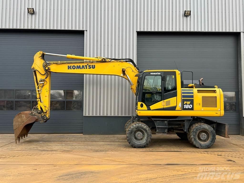Komatsu PW180-11 旋轉式挖土機/掘鑿機/挖掘機