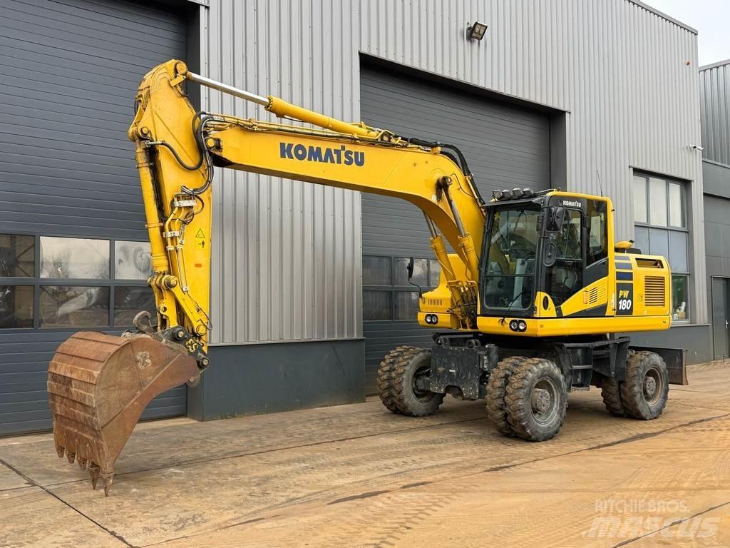 Komatsu PW180-11 旋轉式挖土機/掘鑿機/挖掘機