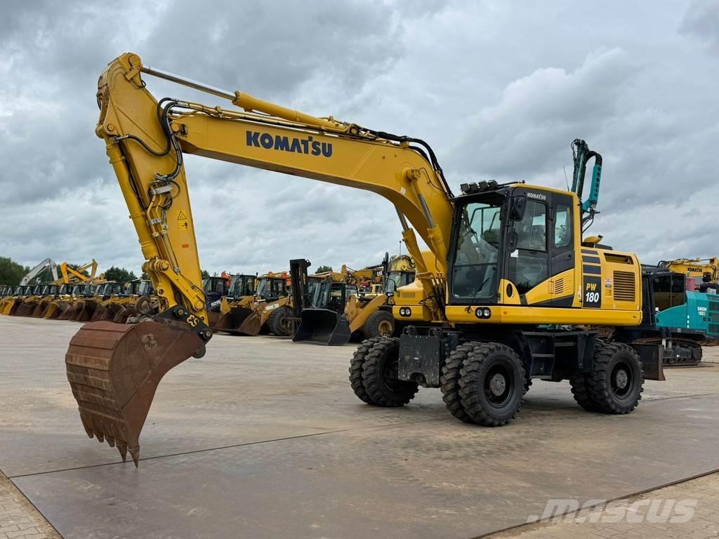 Komatsu PW180-11 旋轉式挖土機/掘鑿機/挖掘機
