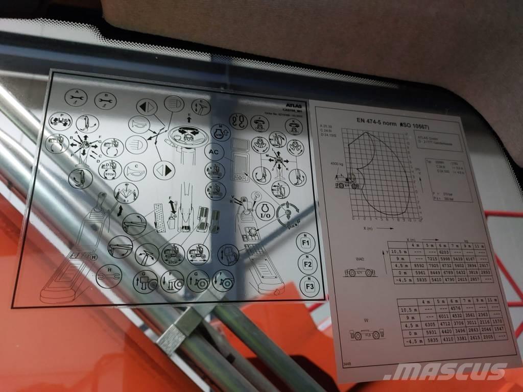 Atlas 250 MH 廢棄物/工業用操作車