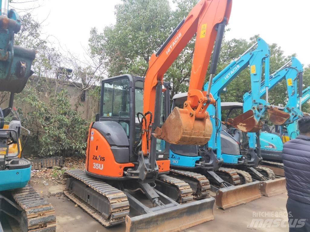 Hitachi ZX 35 U 小型挖土機/掘鑿機<7t(小型挖掘機)