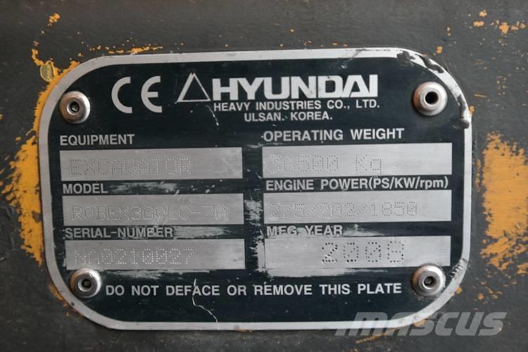 Hyundai R360LC-7 履帶式 挖土機/掘鑿機/挖掘機