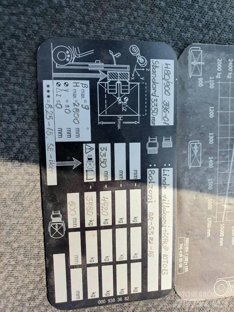 Linde H 80 柴油卡車