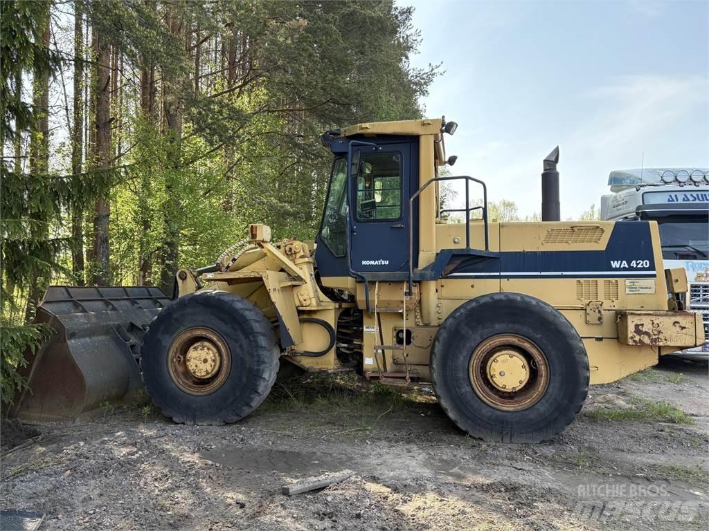 Komatsu WA420-1 輪胎式裝載機