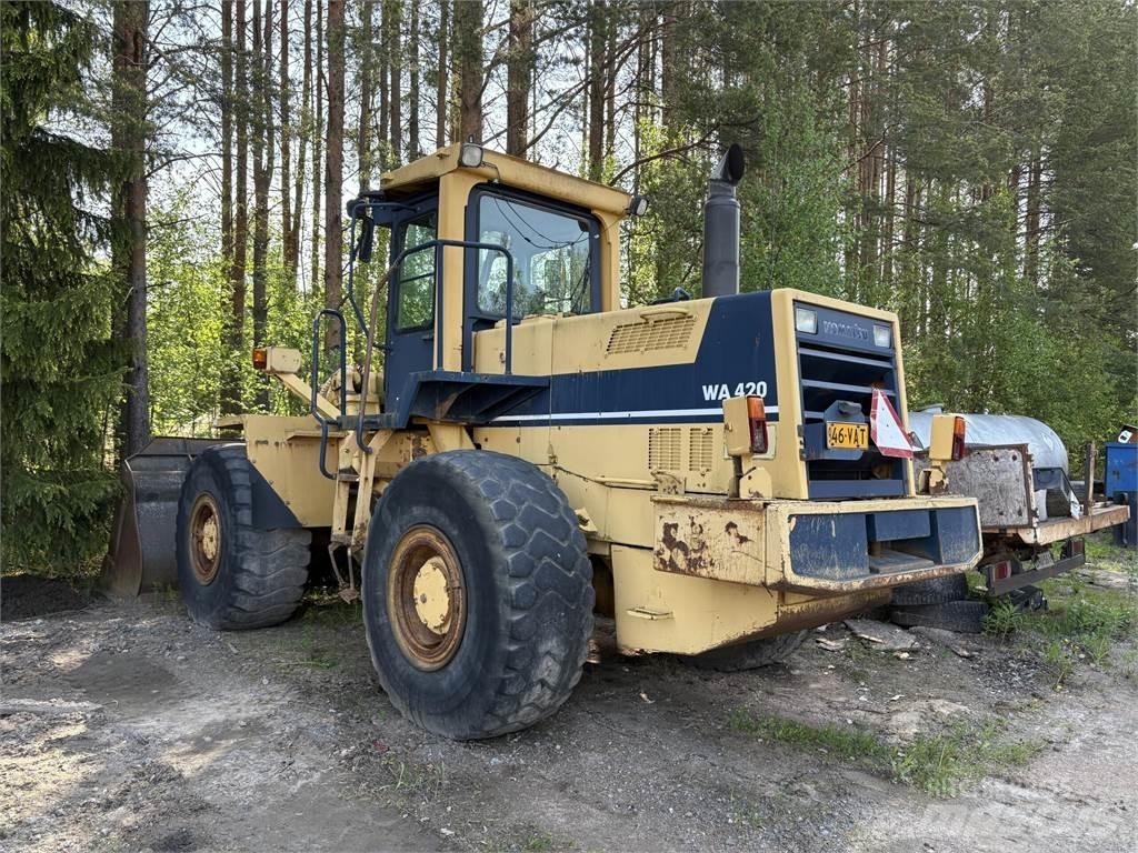 Komatsu WA420-1 輪胎式裝載機