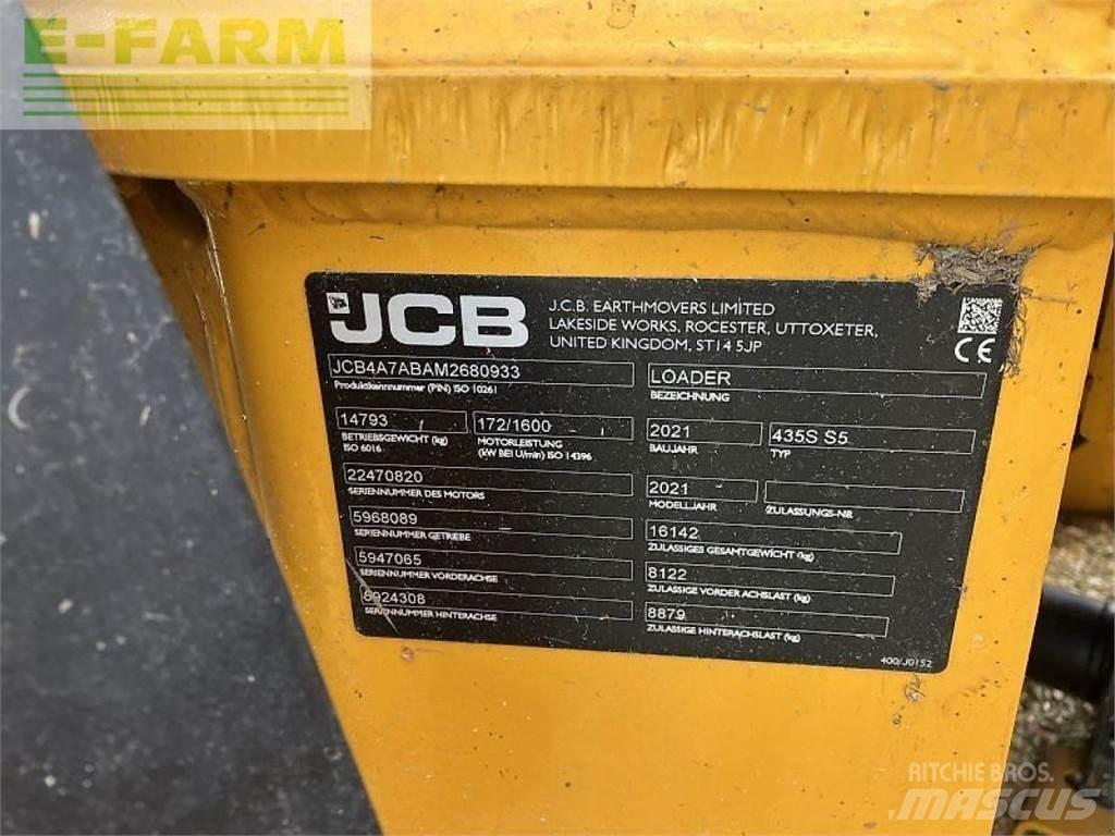 JCB 435 s agri 小型挖土機/掘鑿機<7t(小型挖掘機)
