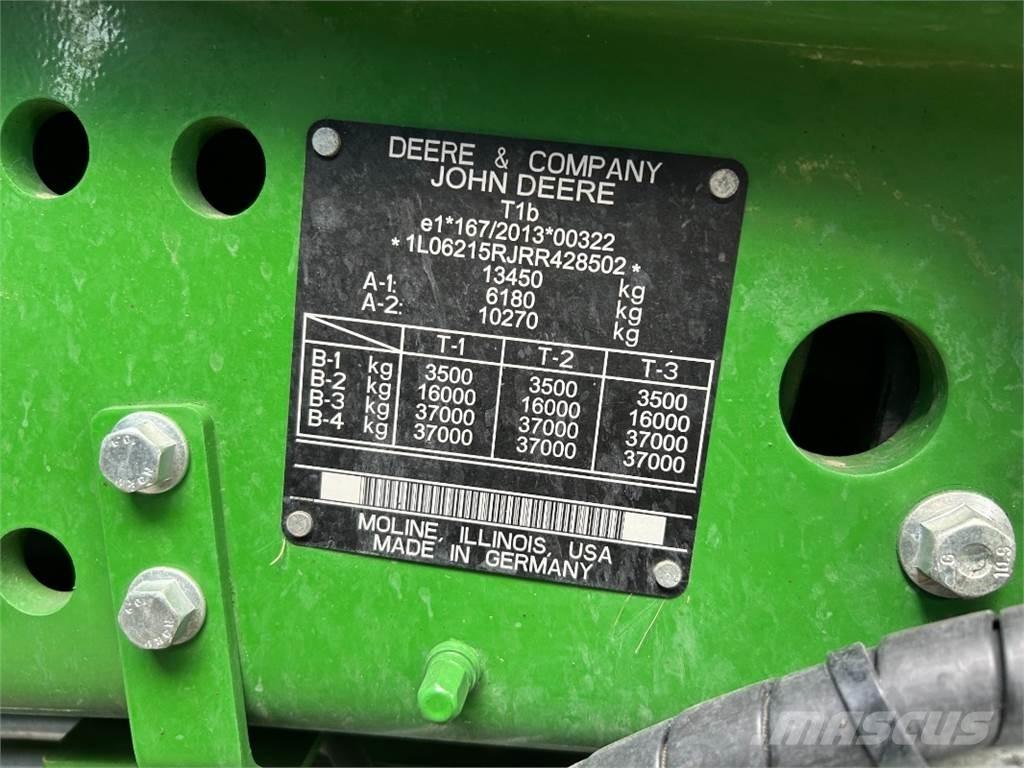 John Deere 6R 215 曳引機