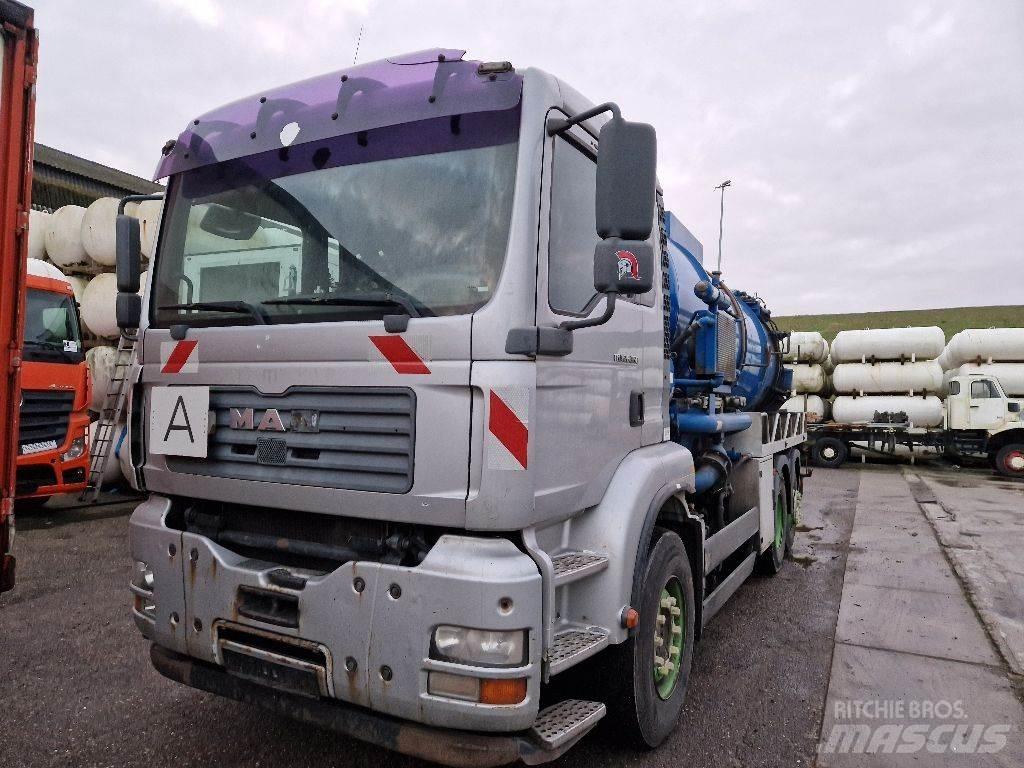 MAN TGA 26.360 6X2 組合/真空油槽車