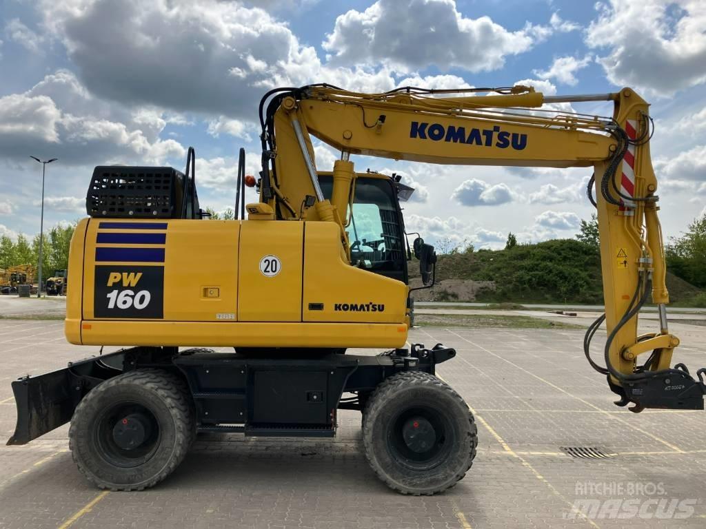 Komatsu PW 160-11 E0 旋轉式挖土機/掘鑿機/挖掘機