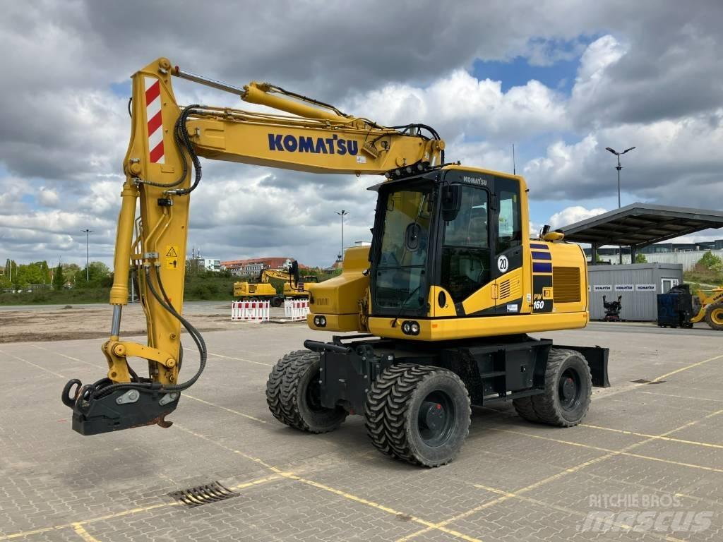 Komatsu PW 160-11 E0 旋轉式挖土機/掘鑿機/挖掘機