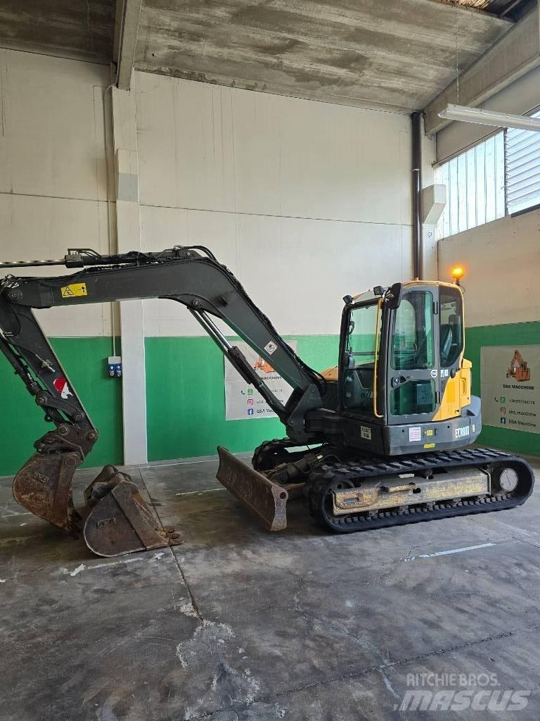 Volvo ECR 88 中型挖土機/掘鑿機/挖掘機 7t-12t