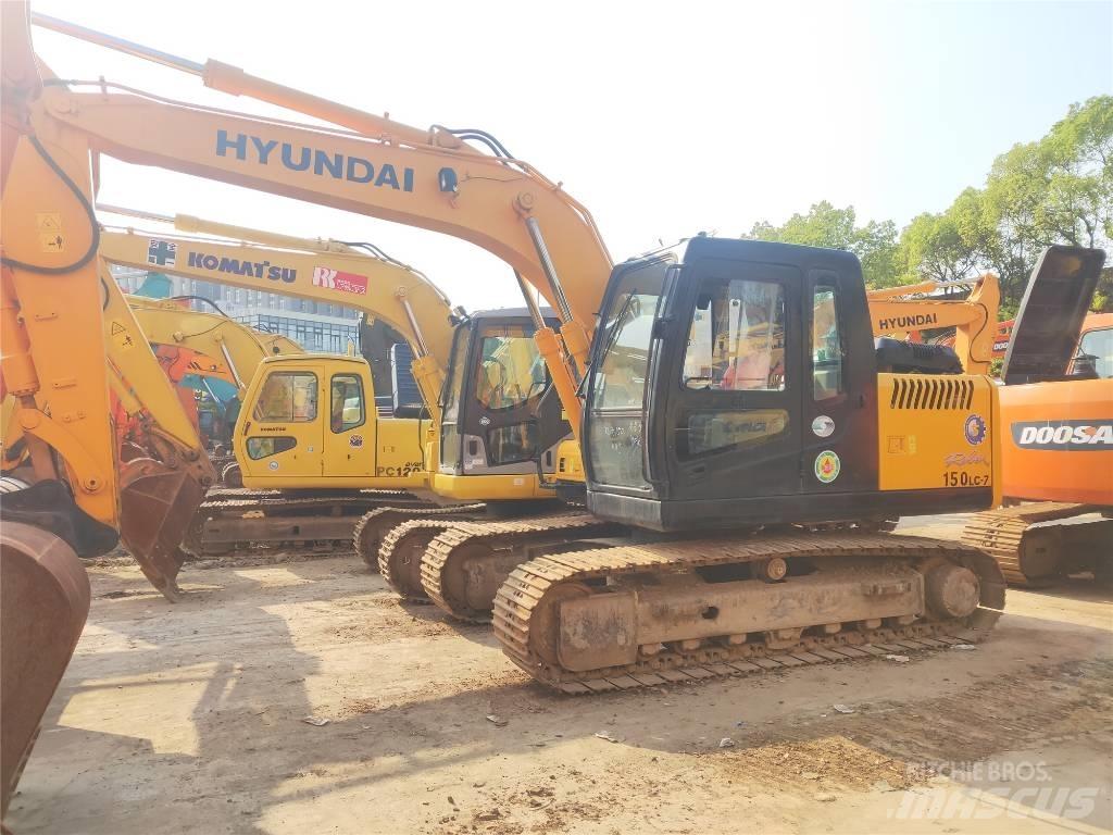 Hyundai R150LC-7 履帶式 挖土機/掘鑿機/挖掘機