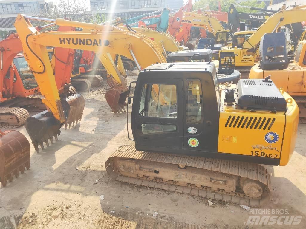 Hyundai R150LC-7 履帶式 挖土機/掘鑿機/挖掘機