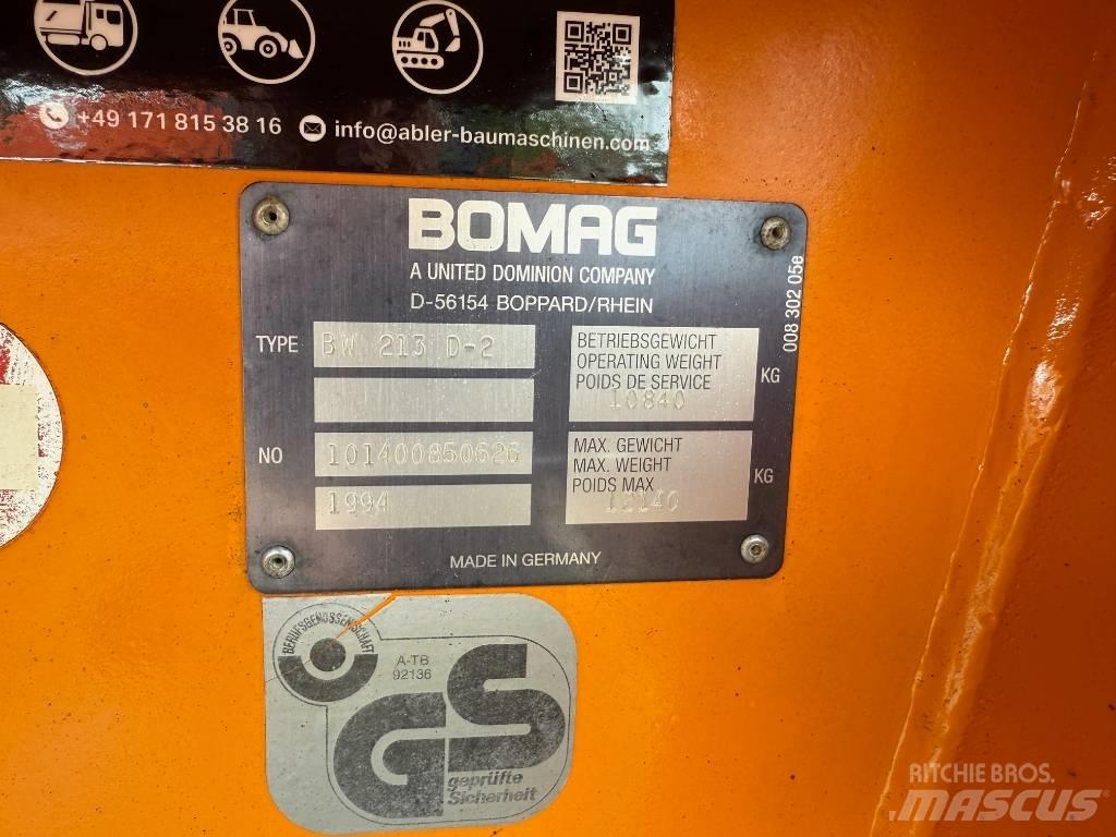Bomag BW 213 D-2 單輪滾壓機