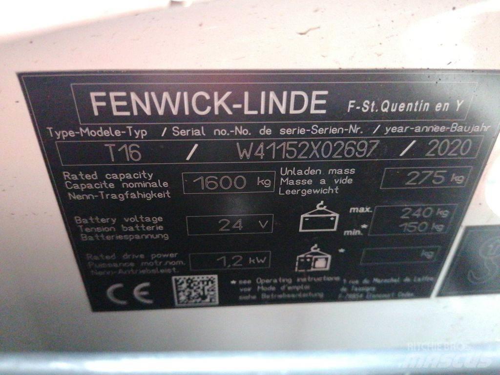 Linde T16 低架升降機